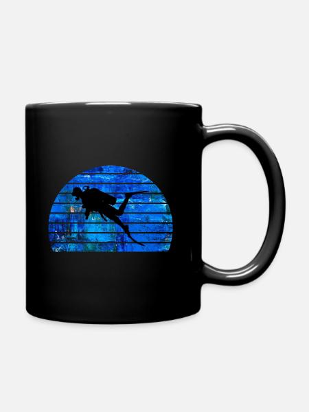 plongeur - Mug uni - noir