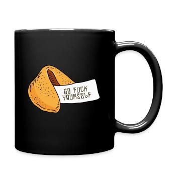 Fortune Cookie - Full Colour Mug - black - Right