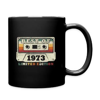 Best of the Year 1973 Anniversary 1973 - Full Colour Mug - black - Right