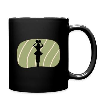 Girlie Girl Girl - Full Colour Mug - black - Right