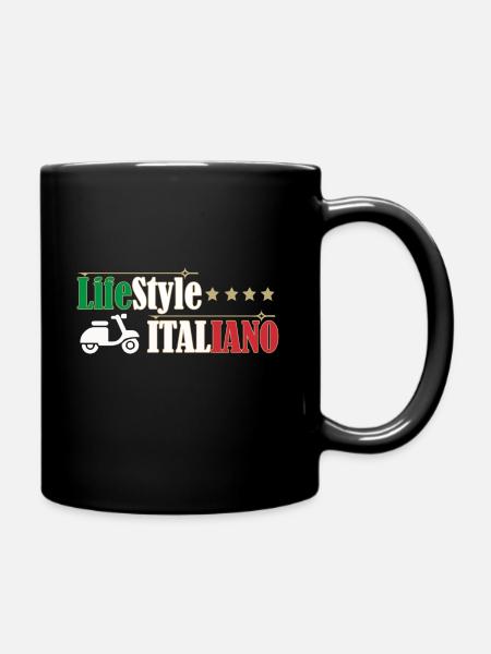 Italie, Italien, Italia, Lifestyle I Love Italy - Mug uni - noir