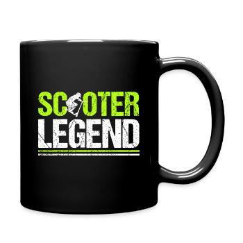 Scooter Legend Cascadeur Cascadeur Scooter - Mug uni - noir - Droite