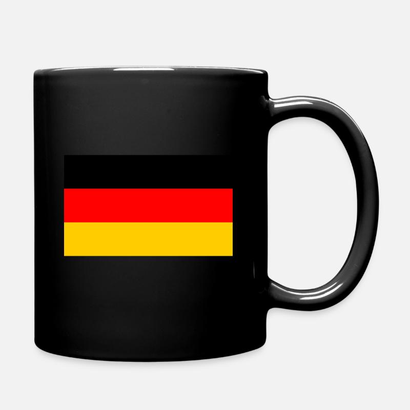 Flag of Germany - Full Colour Mug - black