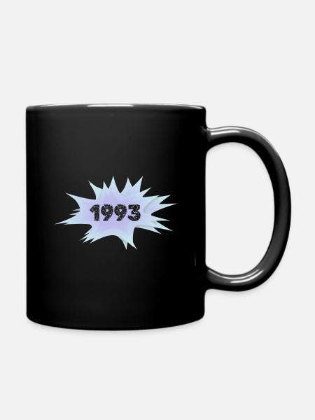 Comic Sprechblase 1993 - Tasse einfarbig - Schwarz