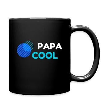 Papa Cool - Mug uni - noir - Droite