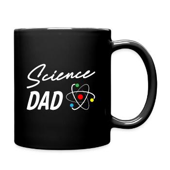 Papa scientifique - Mug uni - noir - Droite