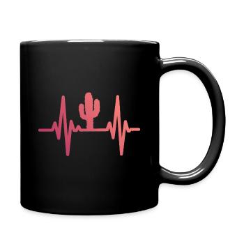 Cactus Cacti Desert Plant - Full Colour Mug - black - Right