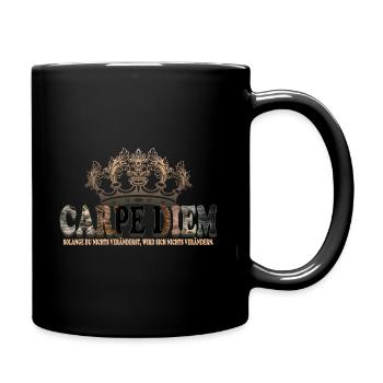 CARPE DIEM - Full Colour Mug - black - Right