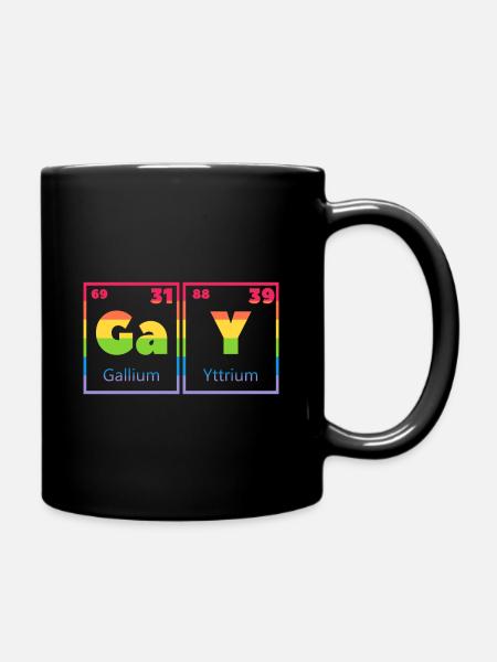 Gay Pride - Mug uni - noir
