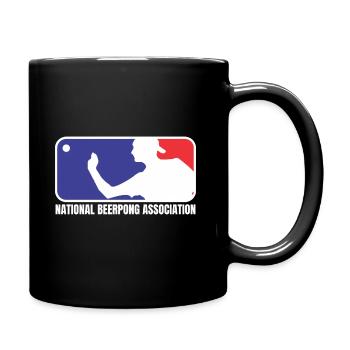 National Beerpong Association - Full Colour Mug - black - Right