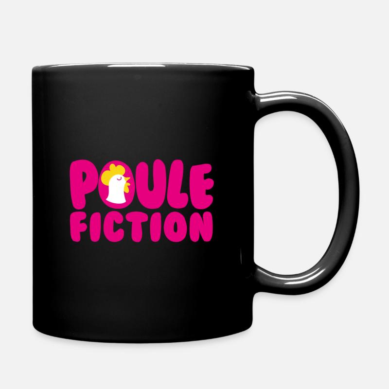 Poule Fiction - Mug uni - noir