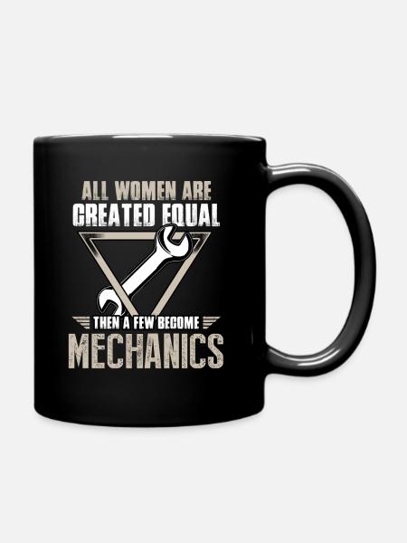 Mechanic gift - Full Colour Mug - black