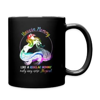 Unicorn Mommy Magique Mother’s Day Mom Gift - Mug uni - noir - Droite