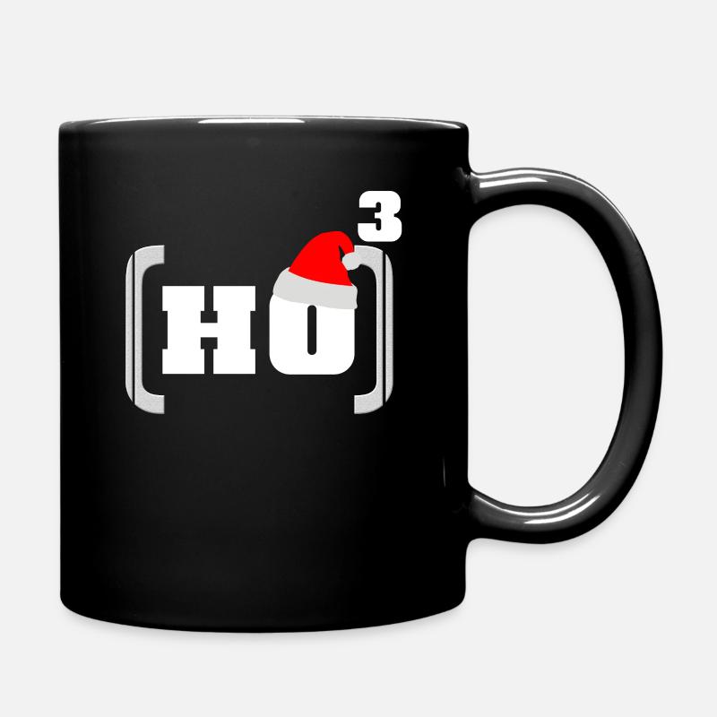 Hohoho Maths Christmas - Tasse einfarbig - Schwarz
