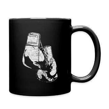 Boxing Gloves - Full Colour Mug - black - Right