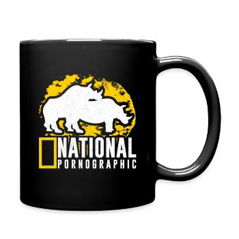 Pornographique Nationale - Mug uni - noir - Droite