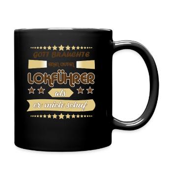 Chemises de conducteur de moteur / énonciations de conducteur de moteur - Mug uni - noir - Droite