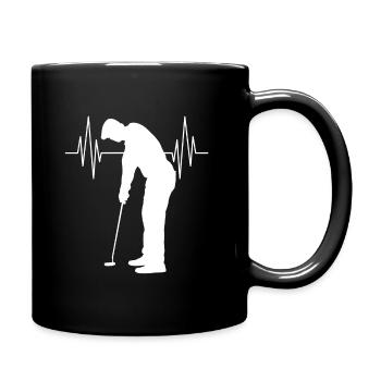 Golf Club Golfer Golfer - Full Colour Mug - black - Right