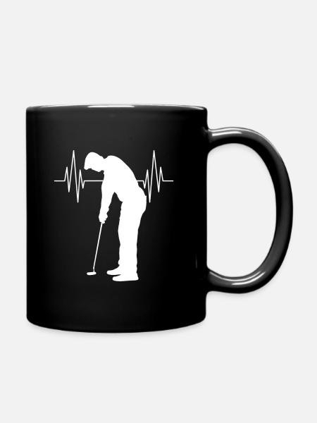Club de golf golfeur golfeur - Mug uni - noir