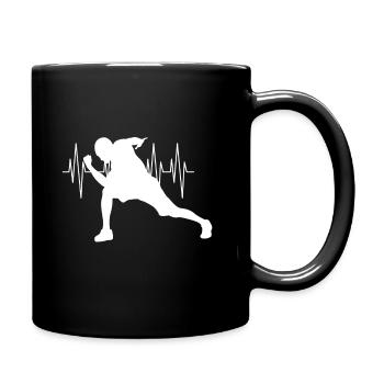 Fitness Gym - Mug uni - noir - Droite
