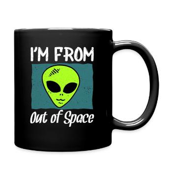 ALIEN UFO I 1M FROM OUT OF SPACE - Mug uni - noir - Droite