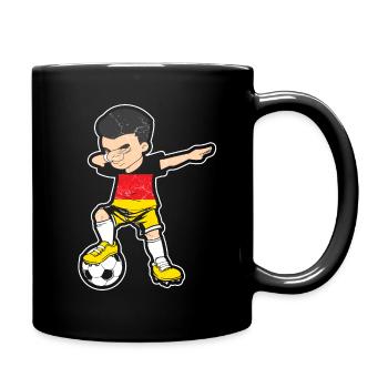 Football Football Allemagne Fan - Mug uni - noir - Droite
