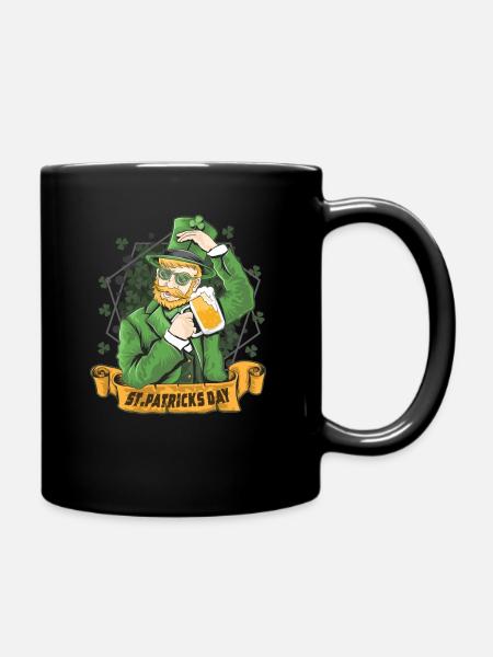 ST. PATRICKS DAY - Tasse einfarbig - Schwarz
