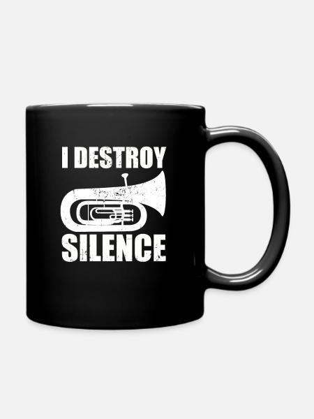 Tuba - Tasse einfarbig - Schwarz
