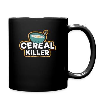 Cereal Killer Muesli marshmallows Gift - Full Colour Mug - black - Right