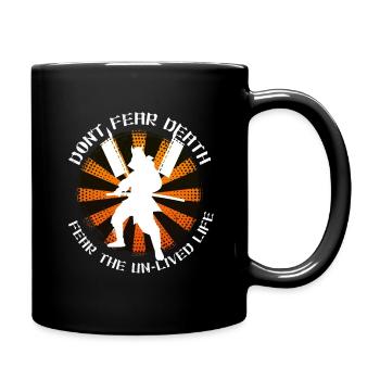 samurai - Full Colour Mug - black - Right