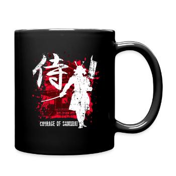 Cadeau de guerrier samouraï - Mug uni - noir - Droite