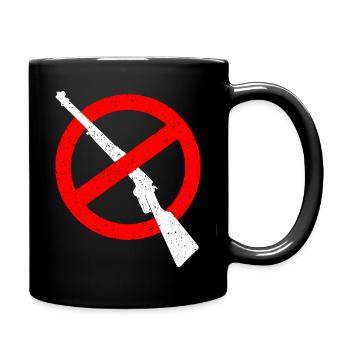 Anti Armes ANTI Guerre Armes Chasse Armes - Mug uni - noir - Droite