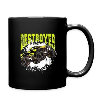 Monster Truck - Mug uni - noir - Droite