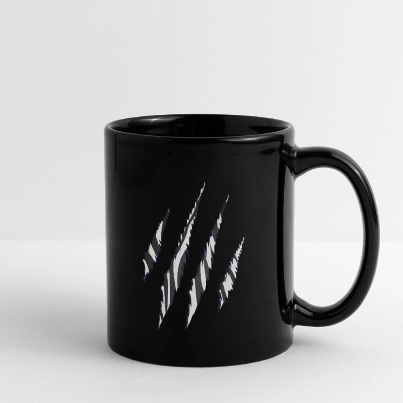Zebra Zebra Pattern Claw Pattern Full Colour Mug