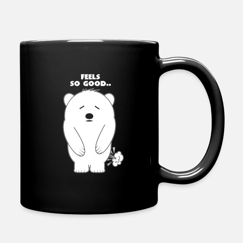 Oursons polaires - Mug uni - noir