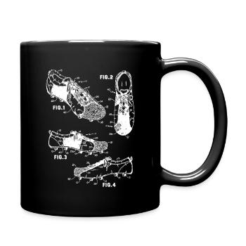 Football Football Boot Gift - Full Colour Mug - black - Right