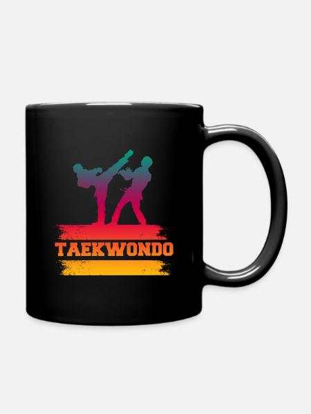 Taekwondo - Mug uni - noir