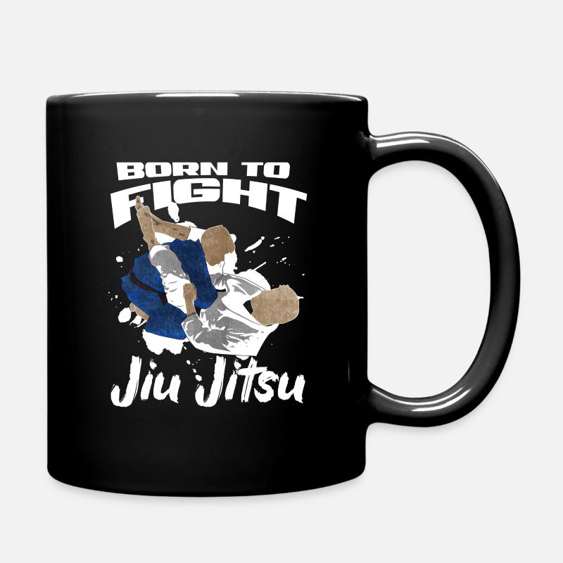 Jiu Jitsu - Tasse einfarbig - Schwarz