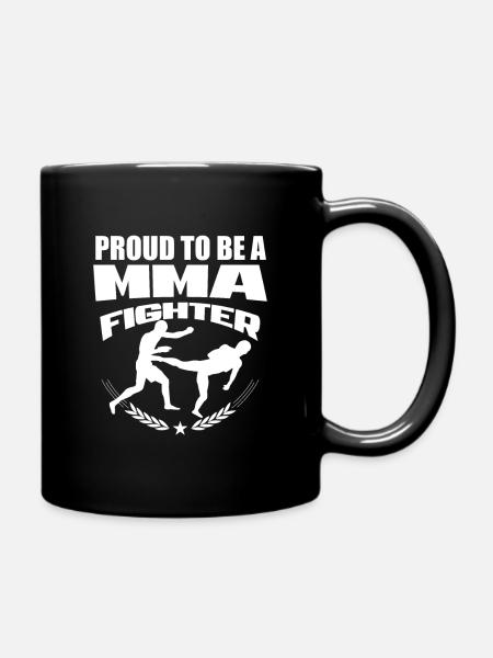 MMA - Tasse einfarbig - Schwarz