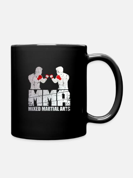 MMA Kaempfer - Tasse einfarbig - Schwarz