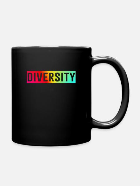 diversité - Mug uni - noir