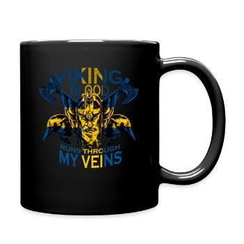 Viking Blood Sweden Viking Blood Suède - Mug uni - noir - Droite
