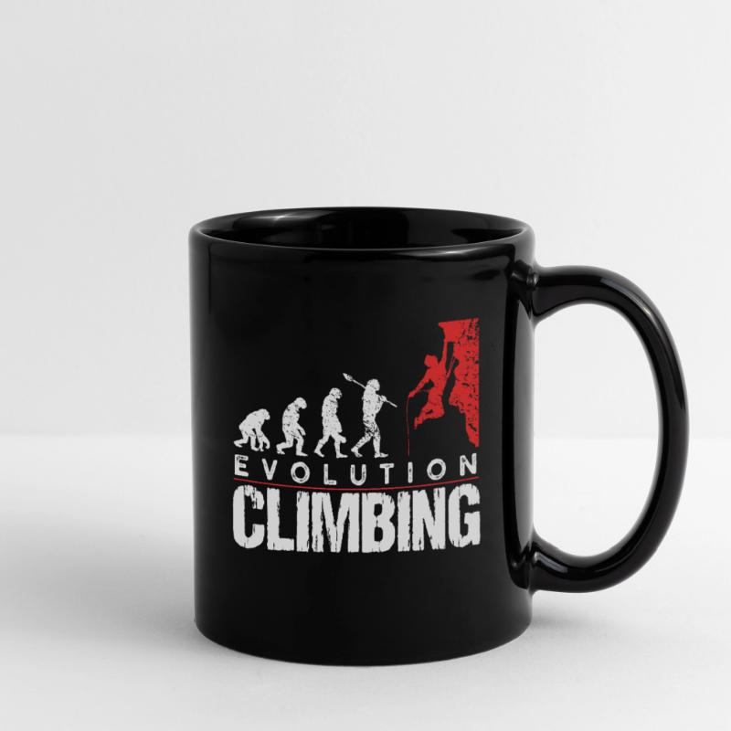 Climbing evolution Full Colour Mug