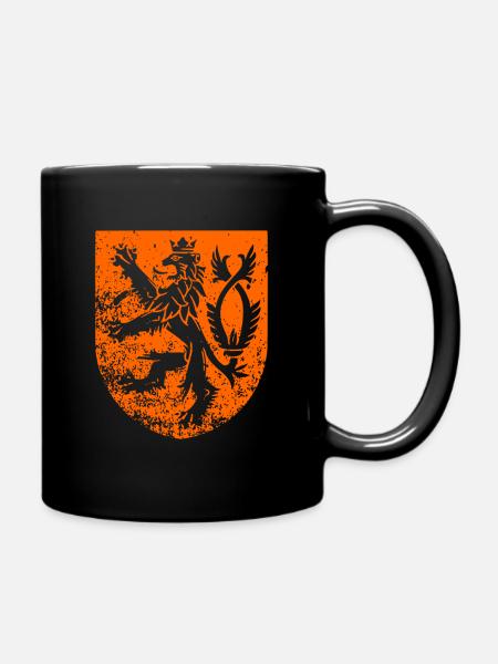 Dutch Pride Netherlands Holland flag - Full Colour Mug - black
