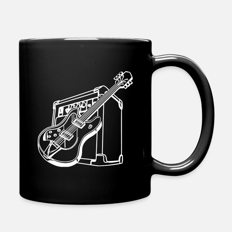 Guitar - Tasse einfarbig - Schwarz