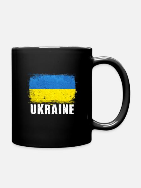 Ukraine - Mug uni - noir