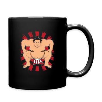 sumo - Mug uni - noir - Droite