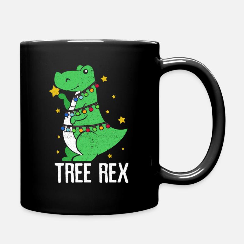 Dinosaurier - Tasse einfarbig - Schwarz