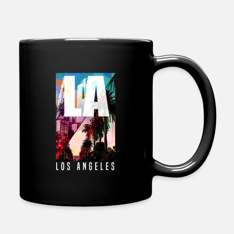 Los Angeles - Full Colour Mug - black