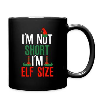 Elf Klein Christmas Elves fairy tale child gift - Full Colour Mug - black - Right